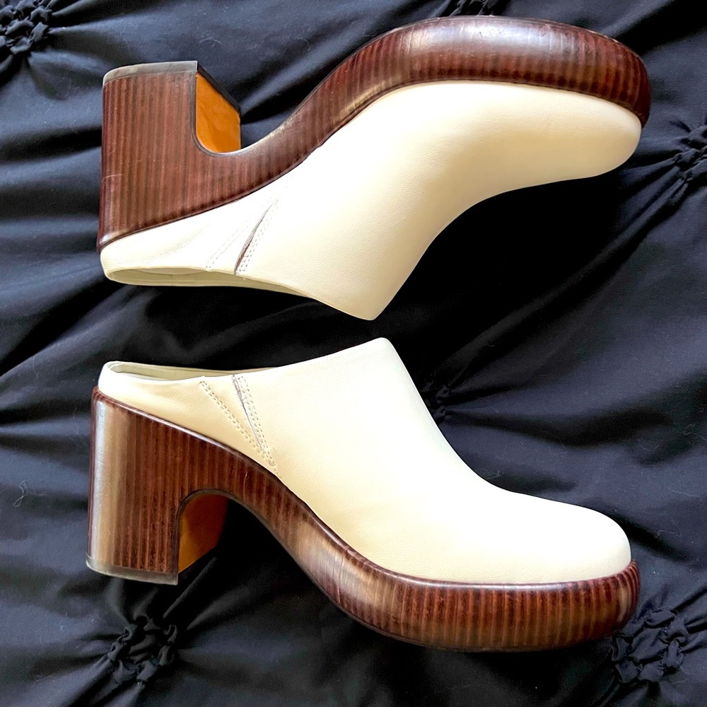 Vince Navina Leather Mules
